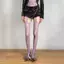 < WHPHous-t > In Cá Tính Fishnet Stoings Nữ Ren Gợi Cảm Rỗng Ra Đùi Cao Sos Gothic Gothic Gothic Nhật Bản Trên Đầu Gối Dài Thật Đẹp