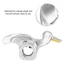 Đầu vịt đổi lốp FANIELLAPOWELL, mạ điện bằng tay áo bảo vệ bằng Nylon Đầu vịt, Công cụ tháo gắn bánh xe ô tô đa năng chống gỉ 28MM / 30MM