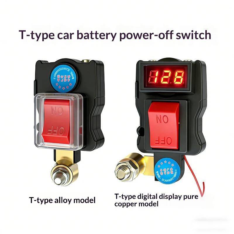 Ngắt kết nối pin JINHF cho ô tô có màn hình điện áp kỹ thuật số Đa năng 12V 24V Cắt nguồn an toàn cho xe ngoài trời HOT
