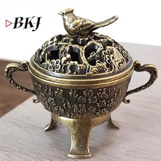 [KJ] Bát đốt hương sen bằng kim loại Magpie Luy - Trang trí nội thất thiền tập Yoga [Mới]