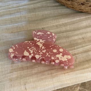 Kovoi / Phong Cách Hàn Quốc Acetate Kẻ Sọc Kẹp Tính Khí Ngọt Ngào Đầu Lưng Tóc Cá Mập Kẹp Phong Cách Lười Tinh Tế Tất Cả Trận Đấu Phụ Kiện Tóc