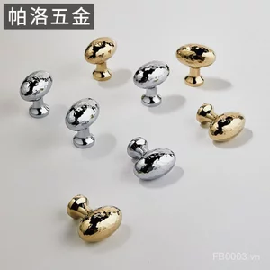 Pháp Đơn Giản Handmade Búa Họa Tiết Bạc Tủ Tay Nắm Cửa Tủ Quần Áo Cửa Tủ Giày Ngăn Kéo Đồng Mạ Bồ Câu Trứng Tay Cầm KHUM