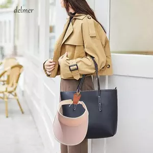 Kẹp Mũ Bóng Chày Golf DELMER, Kẹp Màu Trơn Trên Túi Du Lịch Kẹp Mũ, Dây Đeo Mũ Da PU Di Động Ví Khóa Mũ Phụ Kiện Du Lịch