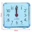 Luckyew Dễ Thương Sinh Viên Báo Động Clo Analog Báo Động Clo Vuông Đầu Giường Nhỏ Gọn Clo Trang Trí Máy Tính Để Bàn Clo Phòng Ngủ Sinh Viên Báo Động Điện Tử Clo TQ