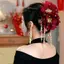 Kẹp tóc hoa đa năng thời trang Sequin sel Shark Clip dành cho nữ Cô gái Móng vuốt tóc cổ điển Phụ kiện tóc hoa thanh lịch Quà tặng mới