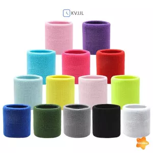 Dây cổ tay thể thao bằng vải cotton, nẹp mồ hôi, bảo vệ cổ tay quần vợt, dây đeo thể dục, chạy bộ, mới