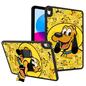 Vỏ cứng Frosted Stand Tuya Yellow Puppy Pattern cho IPad Mini 4 5 6 7 8 9 10 11 12 A16 A19 A17Pro A17 Pro Air 2 3 4 5 6 7 8 10.9 "10.2" Pro11 Pro122.9 Air M2 M3 M4 M5
