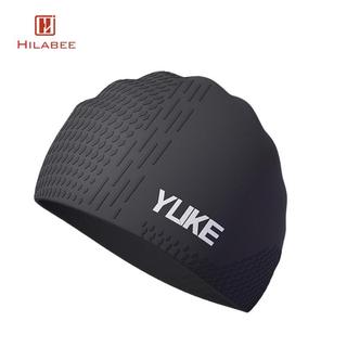HILABEE Nữ Mũ Bơi Silicon Mũ Bơi Chống Nước Mềm Mũ Tắm Mũ Bơi Co Giãn Cho Du Lịch Lướt Sóng Ngoài Trời Bãi Biển