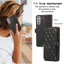 Vỏ Đeo Ngang Cho iphone air 17 Pro Max 16 15 14 plus Pro Max Bao Da Chèn Thẻ Ví Lật Đa Năng Dây Kéo Túi Vỏ Điện Thoại Vỏ Bảo Vệ