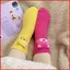 YB1 Winnie the Pooh Lotso gấu dâu Sullivan Mike Coral Fleece Ấm Tất Cặp Đôi Người Bạn Thân Nhất Chống Gió Thời Trang B
