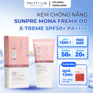 Kem Chống Nắng SUNPRE Mona Frema DD X-Treme SPF50+ PA++++ Bảo Vệ Da, Nâng Tone Nhẹ