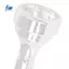 Ống ngậm Cornet phẳng B Ống ngậm mạ bạc Đồng thau 4B Ống ngậm Phụ kiện nhạc cụ bằng đồng thau