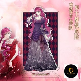 Standee KẾT CỤC CỦA NHÂN VẬT PHẢN DIỆN CHỈ CÓ THỂ LÀ CÁI CHẾT manhua anime chibi mô hình trưng bày