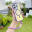 Ốp từ tính, Thiết kế Chameleon, Tương thích với iPhone 17 Pro Max, 17 Air, 16, 15, 14, 13, 12, 11, Thiết kế kim loại đầy màu sắc, Vỏ điện thoại vỏ cứng, Phụ kiện bảo vệ,