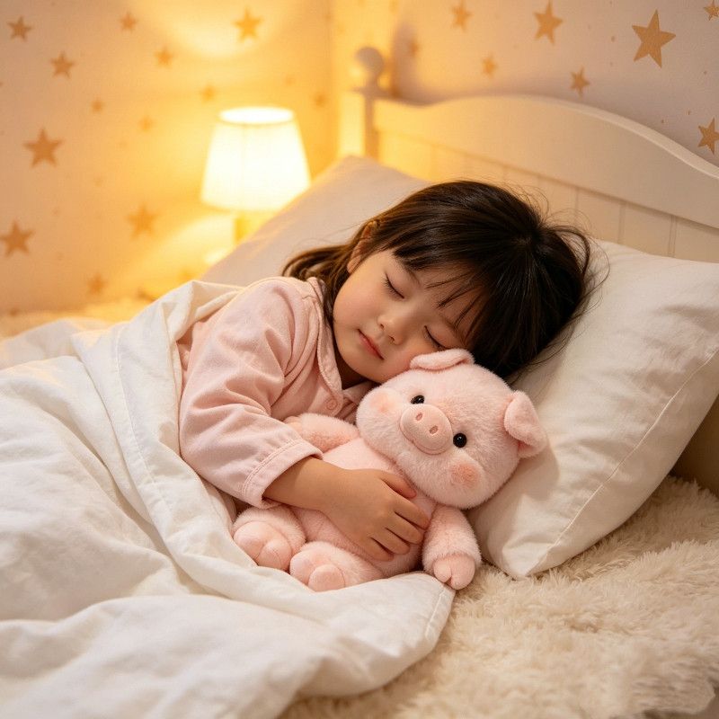 gấu bông bò sữa heo biết chạy nhồi bông êm mịn dễ thương quà sinh nhật ôm ngủ cho trẻ