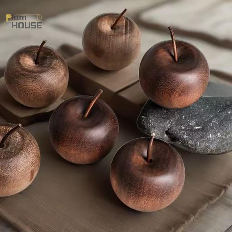 PlumHOUSE Máy khuếch tán gỗ tối giản, Trang trí hương liệu cho phòng khách, Trang trí thơm Quà tặng may mắn & Trang trí phước lành VN