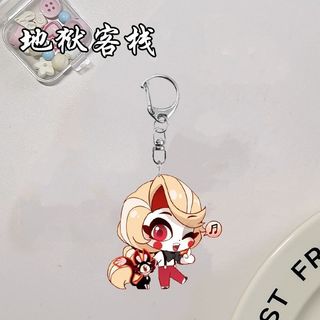 Móc khóa Anime Alastor Lucifer ‌‌Charlie Morningstar Nam Móc Chìa Khóa Cho Nữ Hoạt Hình Vai Trò Hình Acrylic Móc Khóa Mặt Dây Chuyền Quà Tặng