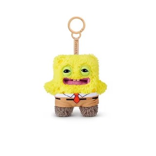 Fuggler SpongeBob SquarePants Hoạt Hình Sang Trọng Răng Quái Vật Xấu Xí Dễ Thương Móc Khóa