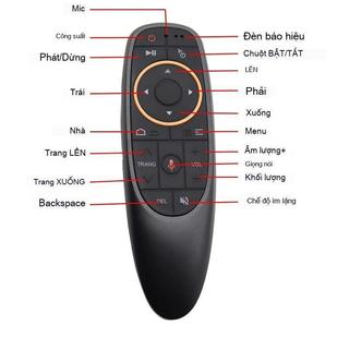 nhạy cảm Fly Air Không Dây G10S Pro Điều Khiển Giọng Nói  Cảm Biến Con Quay  Đèn-Khuyến mãi sản phẩm mới