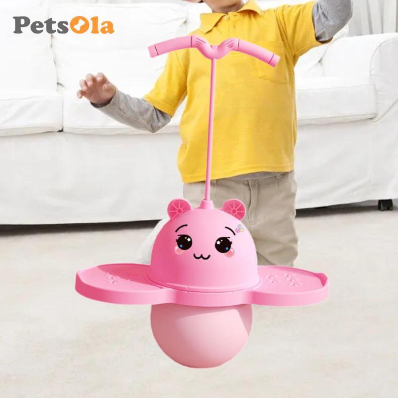 Bóng Pogo có tay cầm có bảng nhảy bơm Pogo Jump cho bé trai Trẻ em
