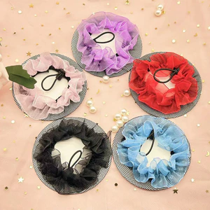 Trẻ Em Múa Ba Lê Tóc Lưới Bun Maker Lưới Đàn Hồi Snood Đuôi Ngựa Giá Đỡ Phụ Kiện Tóc Cho Bé Gái