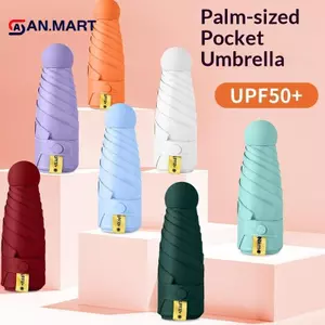 AN.MART Ô Mini Siêu Nhẹ Chống Nắng, Chống Tia UV, Gấp Gọn, Lưới VN