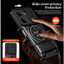 Giáp Xoay Ống Kính Trượt Funda Cho Tecno Camon 20 Pro 4G Ốp điện thoại Vòng Từ Tính Cho Tecno Camon 20 4G Ốp điện thoại Chân Đế Capa