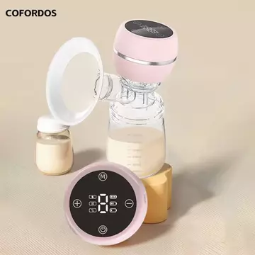 Máy hút sữa điện tích hợp COFORDOS, với màn hình LED Máy hút sữa điện cho con bú, 9 mức hút 180ml Bình có độ ồn thấp vắt sữa