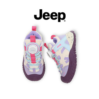 JEEP Giày Thể Thao Phong Cách Mới Lưới Trẻ Em Thoáng Khí Đế Mềm Chống Trơn Trượt Bé Trai Bé Gái Giày Chạy Bộ