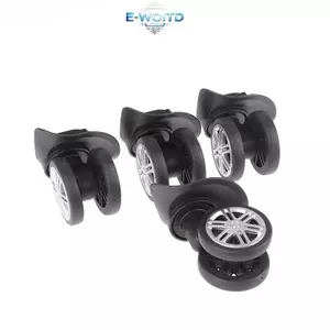 E-WOITD 2 Cặp Hộp Đựng Hành Lý Bánh Xe Đa Năng Xe Đẩy Bánh Xe Sửa Chữa Phần Phụ Kiện E-WOITD