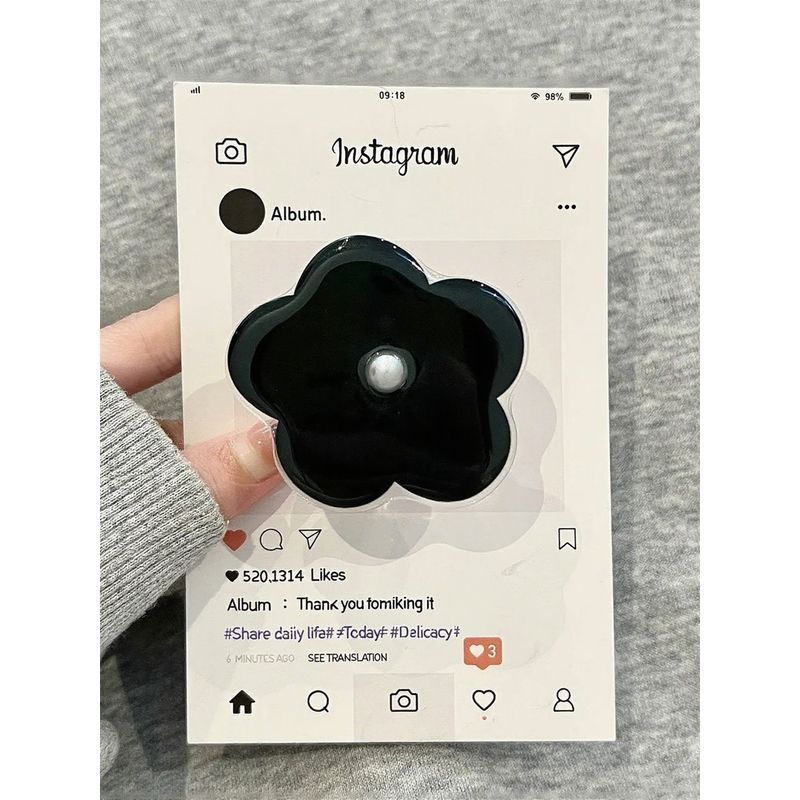 Phong Cách Hàn Quốc Đơn Giản Đơn Giản Dòng Note Hoa Đứng Thích Hợp Cho Apple 17Air Ốp Điện Thoại 16promax15 / 14 Mới 13