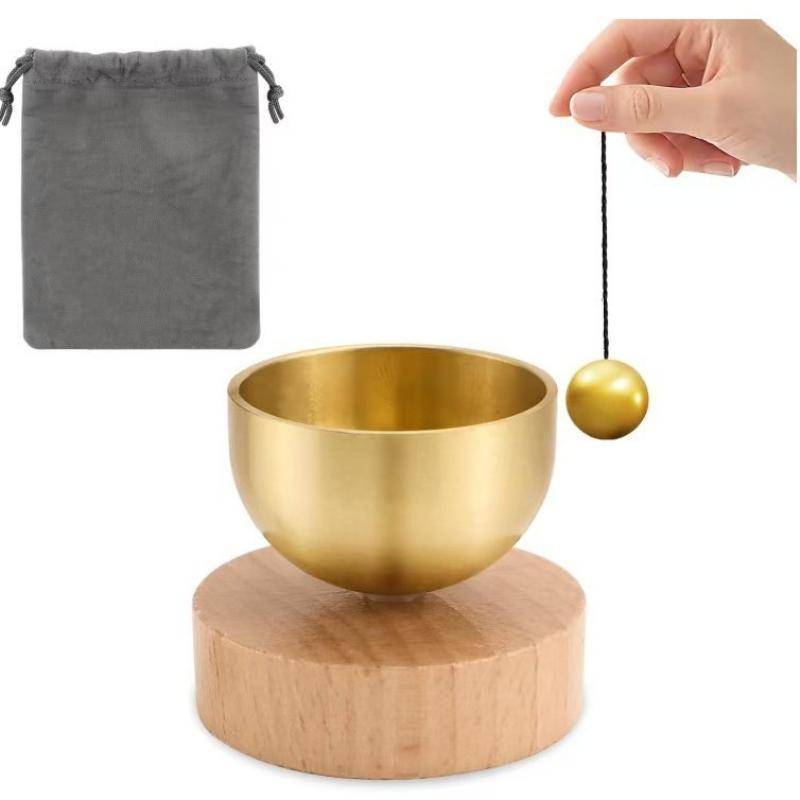 Bộ bát hát JRP Bát âm thanh thủ công Mini để thiền Yoga Thiền chánh niệm và giảm cảm xúc JRP