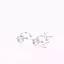 PNPIA- 1 Đôi Bông Tai Zircon Không Xuyên Cho Nữ Thời Trang Sáng Bóng Món Quà Trang Sức Lý Tưởng Để Sử Dụng Hàng Ngày Và Tiệc