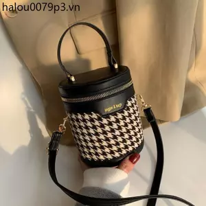 Túi Nhỏ Cao Cấp Nữ 2024 Phong Cách Mới ins Họa Tiết Niche Túi Xách Nữ Thu Đông Mini Messenger Xô Túi