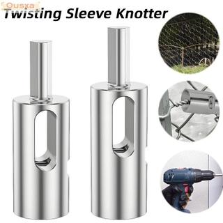 OUSXA Dây buộc Dụng cụ Twister Dây sắt, Dụng cụ khoan Chuck Máy khoan điện cầm tay Twister, Nút thắt chuôi hình tam giác đa chức năng