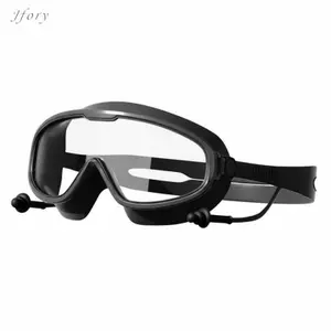 Kính bơi dành cho người lớn chuyên nghiệp Jfory Dây đeo có thể điều chỉnh Kính bơi tầm nhìn rộng Chống sương mù cho bể bơi thể dục