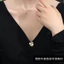 Chống chói Trâm Khóa Bốn Lá Cỏ Ba Lá Nữ Dụng Cụ Tiện Dụng Xòa Phụ Kiện Quần Áo Cố Định Khóa Thời Trang Pin Nhỏ Trâm Phụ Kiện
