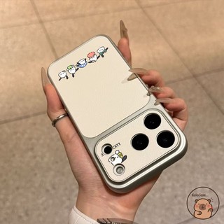 Dành Cho Honor X5C X5B Plus Win RT Play 10 4G 5G Ốp Điện Thoại Nhìn Lớn Cửa Sổ Da PU Chó Con Kem Hoa Hoạt Hình Vỏ Mềm