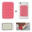 Luckyew Silicone Hút Cốc Điện Thoại Gắn - Giá Đỡ Mạnh Hai Mặt Cho Android Cho Gương Ô Tô Nhà Bếp Phòng Tắm TQ