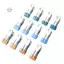 Maybest 10 Chiếc Quần Áo Bằng Thép Không Gỉ Chốt Hộ Gia Đình Đa Năng Niêm Phong Kẹp Chống Gió Chống Trượt Không Dấu Vết Kẹp Cố Định Airing Kẹp Quần Áo {VN}