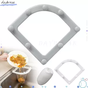 Kệ lọc bồn rửa DAYBREAK, Bộ lọc bồn rửa hình tam giác chống khối, Cốc hút đa chức năng Túi lọc bồn rửa nhà bếp Phụ kiện nhà bếp