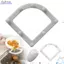 Kệ lọc bồn rửa DAYBREAK, Bộ lọc bồn rửa hình tam giác chống khối, Cốc hút đa chức năng Túi lọc bồn rửa nhà bếp Phụ kiện nhà bếp