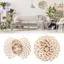 HFTOY Handmade Retro Động Vật Điêu Khắc Di Chuyển Động Động Nghệ Thuật Treo Tường Gỗ Cối Xay Gió Tượng Đảo Chiều Cho Phòng Khách Trang Trí Nhà Thủ Công ~