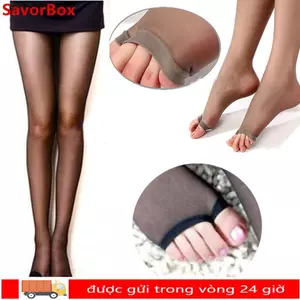 Tất siêu mỏng hở mũi thời trang SAVORBOX