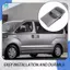 Tay nắm cửa ngoài trượt bên trái màu xám cho H1 Grand Starex I800 2007-2023 Thay thế