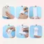 Maybest Bàn chải đánh răng Ra Organizer Bàn chải đánh răng điện Giá đỡ treo tường Phòng tắm {VN}