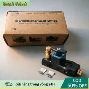 Công Tắc Xoay Ngắt Ắc Quy Ô Tô/Xe Tải 12V-24V - Vật Liệu Đồng Thau, Chịu 100A, Tiết Kiệm Điện