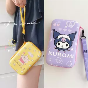 Dễ Thương Kuromi Di Động Tổ Chức Du Lịch Túi Bảo Quản Cáp Tiện Ích Tổ Chức Điện Tử Chống Thấm Nước