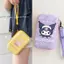 Dễ Thương Kuromi Di Động Tổ Chức Du Lịch Túi Bảo Quản Cáp Tiện Ích Tổ Chức Điện Tử Chống Thấm Nước