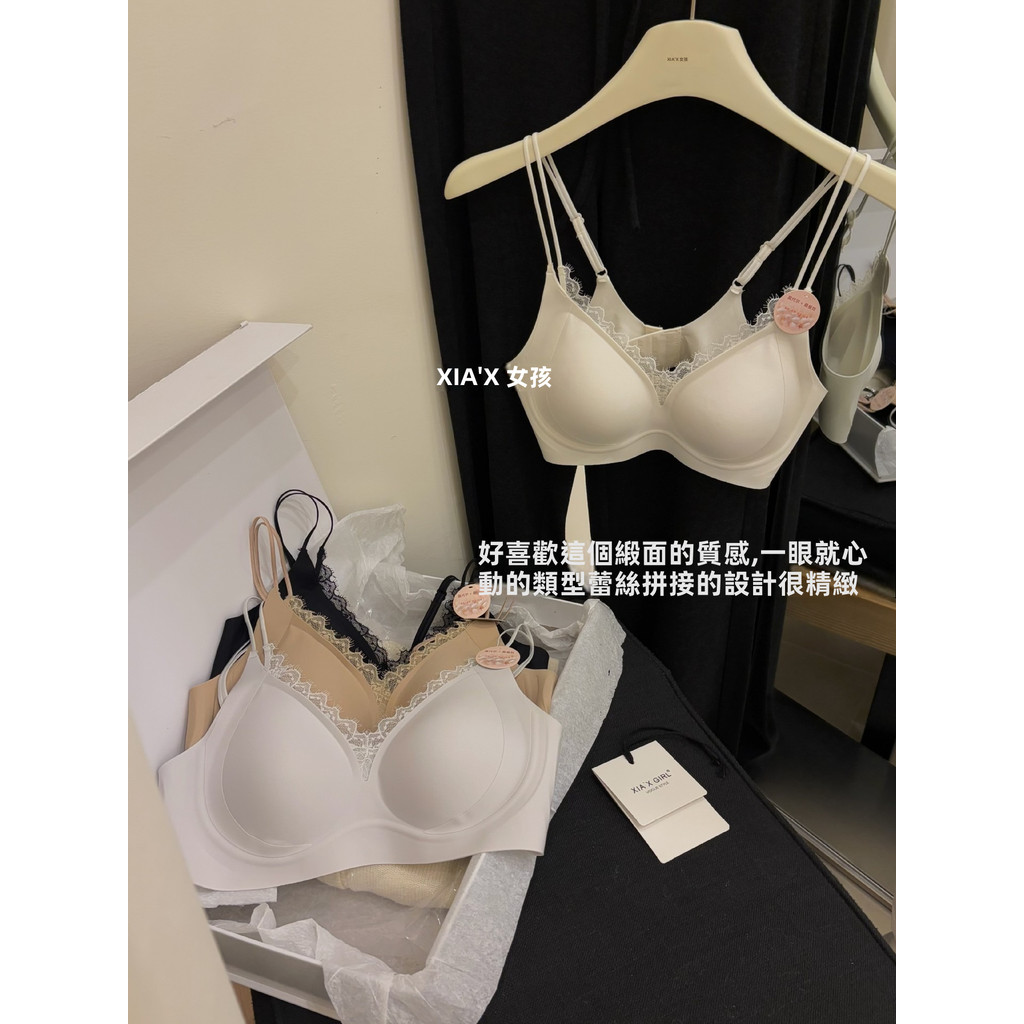 Áo Ngực Ren Nữ Có Đệm Cố Định Không Gọng Nâng Ngực Lưng Đẹp Chống Chảy Xệ Thoáng Khí Kiểu Pháp